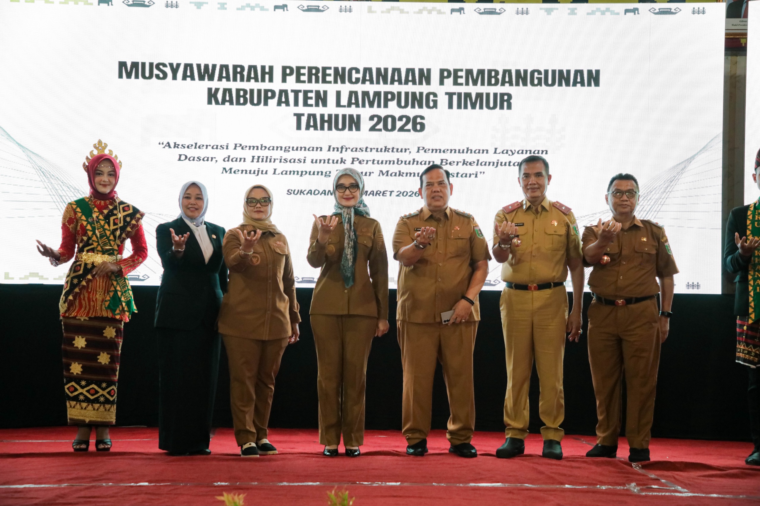 Wagub Jihan Dorong Sinergi Pusat–Daerah di Musrenbang RKPD Lampung Timur 2027