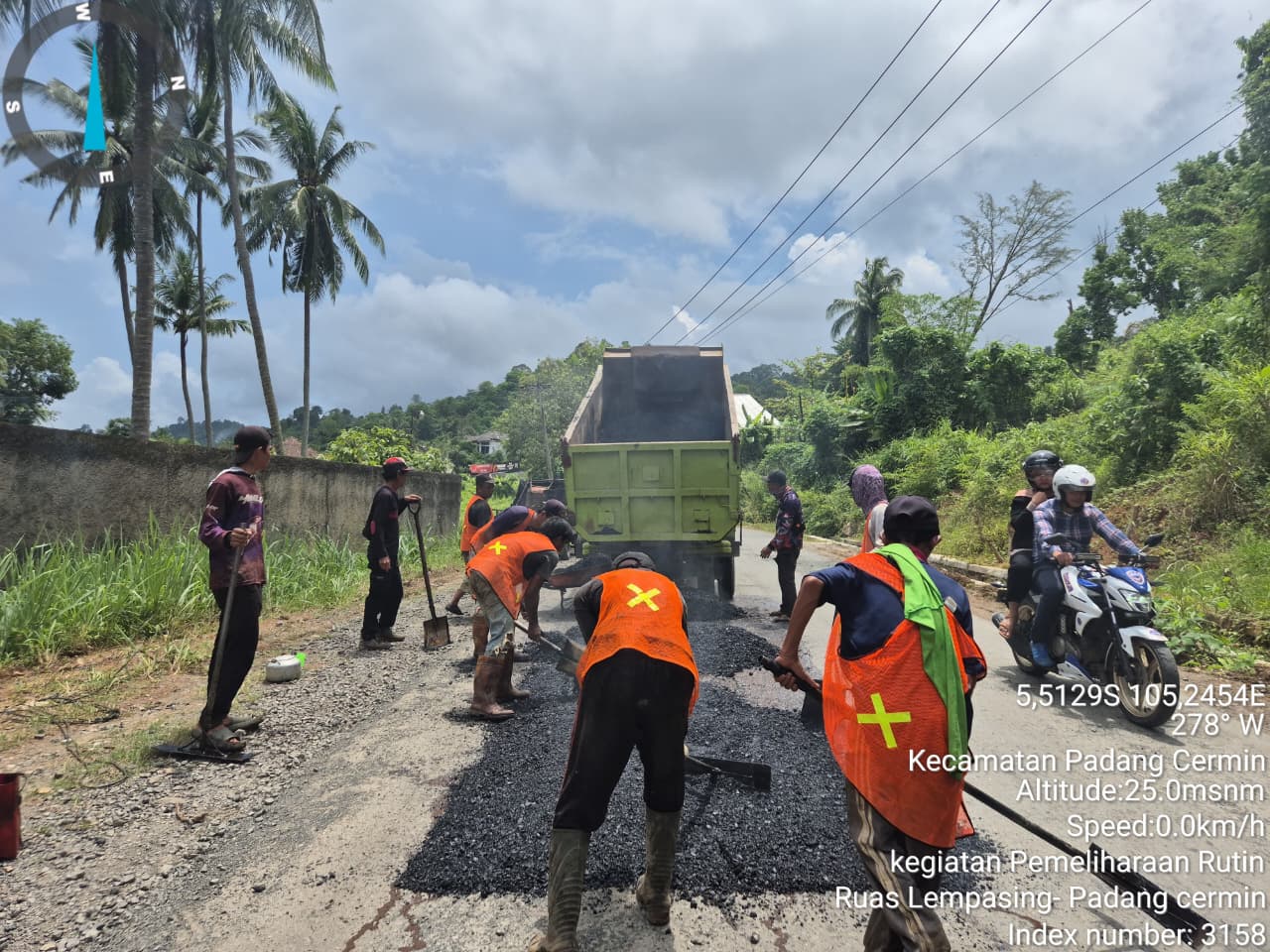 Wujudkan Mudik Lebaran Aman dan Lancar, Pemprov Lampung Percepat Perbaikan Jalan Provinsi