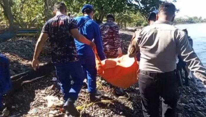 Mayat Pria Misterius Ditemukan Mengapung di Perairan Tanggamus, Polisi Lakukan Identifikasi
