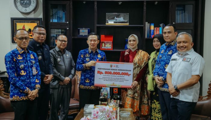 PMI Lampung Salurkan Rp509 Juta untuk Korban Bencana, Perkuat Solidaritas Antarprovinsi