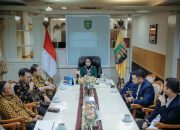 Wagub Lampung Terima PDPI, Bahas Percepatan Eliminasi TBC