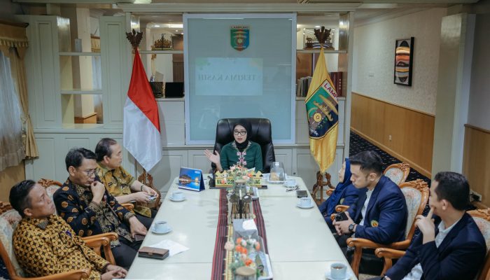 Wagub Lampung Terima PDPI, Bahas Percepatan Eliminasi TBC