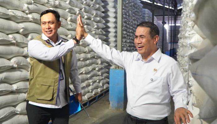 Stok Beras BULOG Tembus 5 Juta Ton, Tertinggi Sepanjang Sejarah