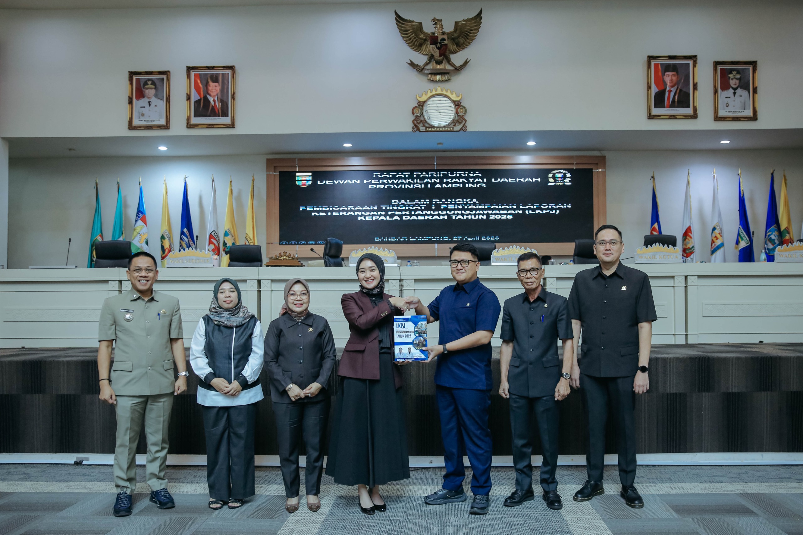 LKPJ 2025 Disampaikan, DPRD dan Pemprov Lampung Soroti Evaluasi dan Arah Pembangunan