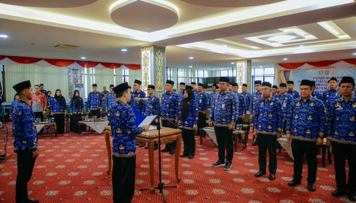 Pengurus Baru Korpri Way Kanan Dikukuhkan, Didorong Lebih Solid dan Aktif di Masyarakat