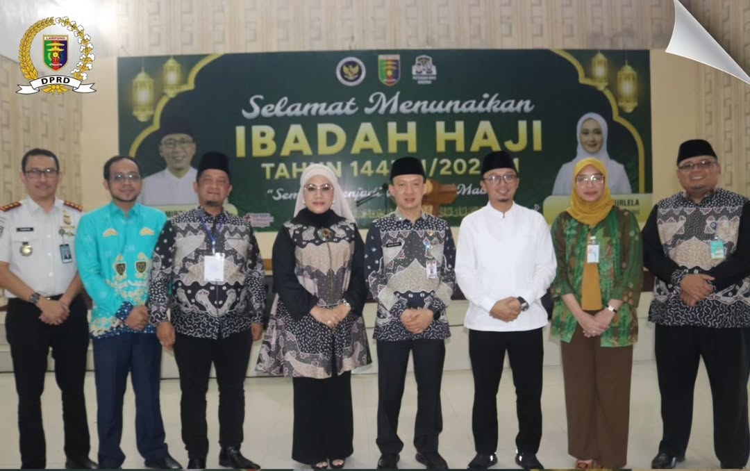 DPRD Lampung Soroti Kesiapan dan Layanan Haji Saat Pelepasan Jamaah