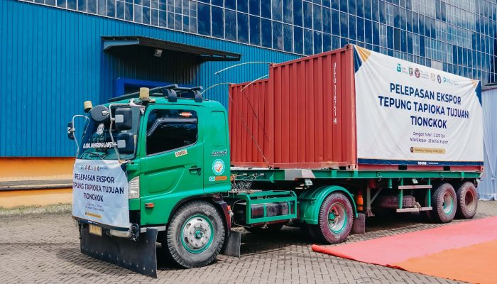 Ekspor 3.330 Ton Tapioka ke Tiongkok, Lampung Perkuat Arah Hilirisasi Singkong