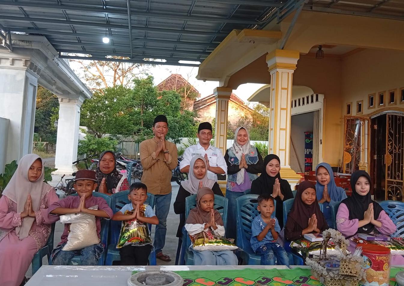 Jumat Berkah ke-99, SMSI Tulang Bawang Santuni Anak Yatim dan Warga Kurang Mampu