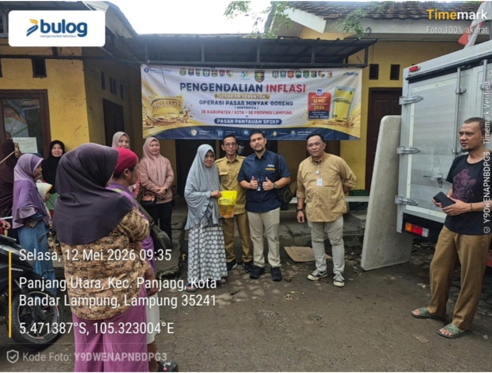 Bulog, Pemprov dan BI Gelar Operasi Pasar Minyakita di 15 Daerah Lampung