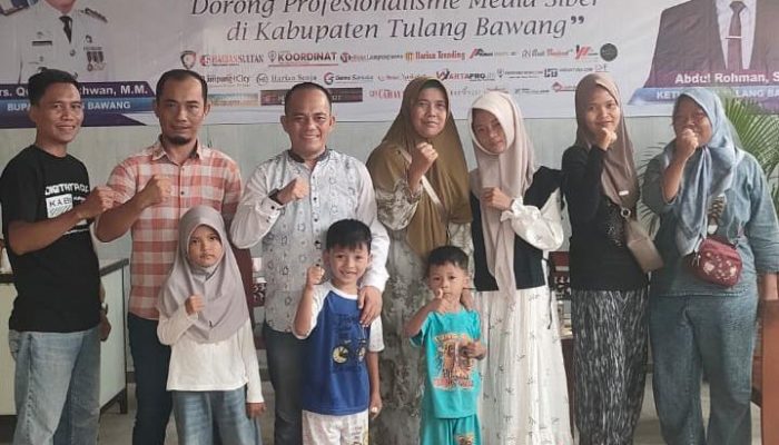 Jumat Berkah ke-101, SMSI Tulang Bawang Terus Berbagi untuk Anak Yatim