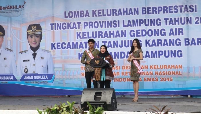 Layak Wakili Lampung di Tingkat Nasional, Kelurahan Gedong Air Tunjukkan Inovasi