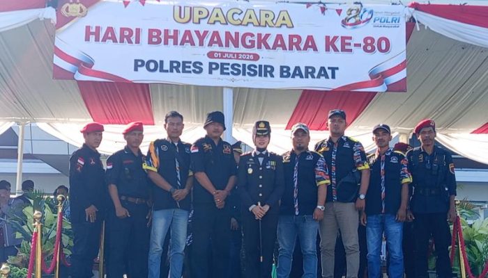 HUT Bhayangkara ke-80, Kapolres Pesisir Barat Ajak Perkuat Sinergi Jaga Kamtibmas