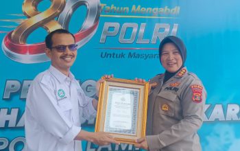 SMSI Lampung Raih Penghargaan Kapolda atas Kontribusi Perkuat Kemitraan dengan Polri