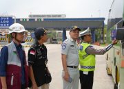 Rampcheck Digelar di Tol Bakauheni–Terbanggi Besar, Kendaraan Umum Diperiksa