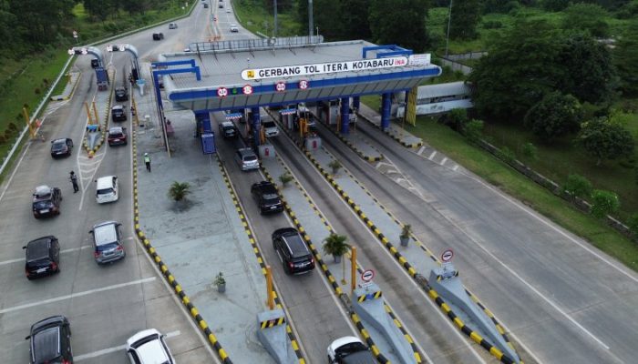 Libur Sekolah, Lalu Lintas Tol Bakauheni–Terbanggi Besar Naik 32 Persen