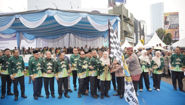 Festival Kendaraan Hias dan Pawai Budaya Meriahkan HUT ke-344 Kota Bandar Lampung