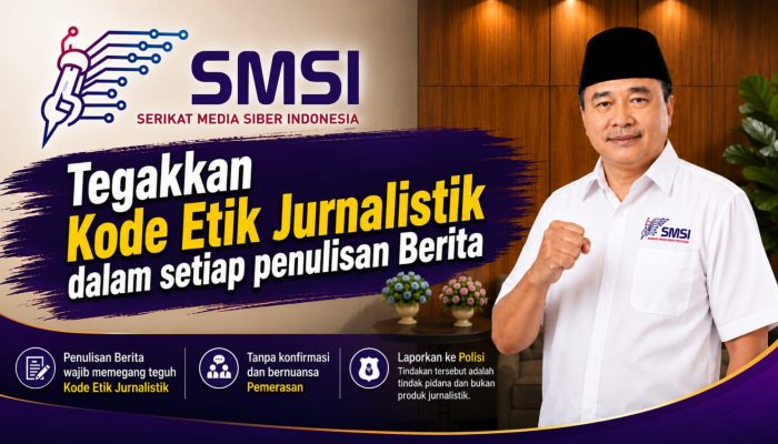 Donny Irawan Tegaskan SMSI Lampung Junjung Kode Etik Jurnalistik