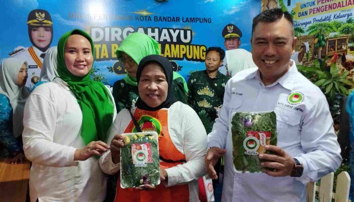 APPSI Bagikan Sayur Gratis di Bandar Lampung Expo 2026