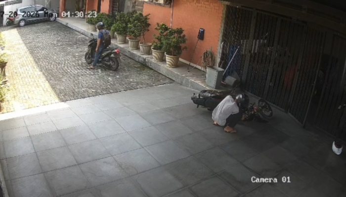 Curanmor Bandar Lampung, Motor Pinjaman Mekanik Sepeda Raib Digasak Maling