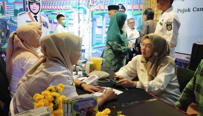 Layanan Kesehatan Gratis di Bandar Lampung Expo, Cek Gula Darah hingga Kolesterol