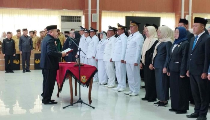 Pemkot Bandar Lampung Lantik Puluhan Pejabat, Fokus Percepat Pelayanan Publik