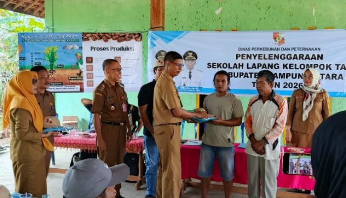 Disbunnak Lampung Utara Bekali Petani dengan Pelatihan Praktik Perkebunan dan Peternakan