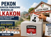 59 Pekon di Pringsewu Gelar Pilkakon Serentak