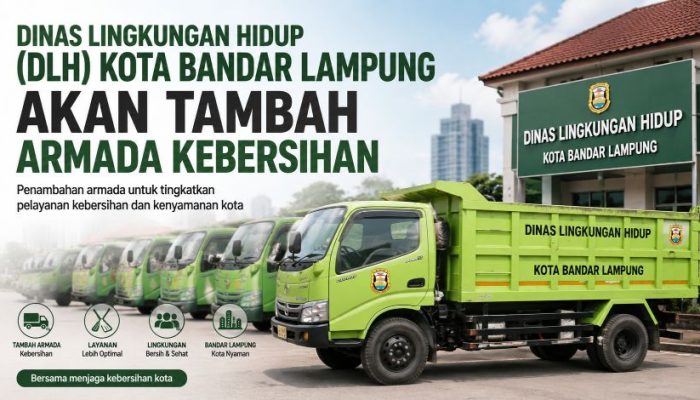 Volume Sampah Tinggi, DLH Bandar Lampung Perkuat Operasional