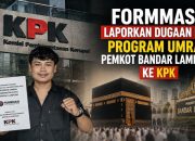 FORMMASI Laporkan Dugaan KKN Program Umrah Pemkot Bandar Lampung ke KPK
