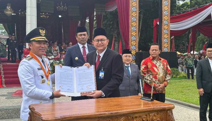 BRI Kanca Liwa dan Pemkab Lampung Barat Jalin Kerja Sama