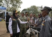 Kemah Satlinmas Bandar Lampung Resmi Ditutup