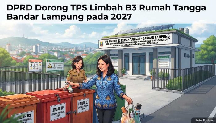 DPRD Dorong TPS Limbah B3 Rumah Tangga Bandar Lampung pada 2027
