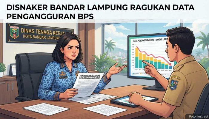 Disnaker Bandar Lampung Ragukan Data Pengangguran BPS