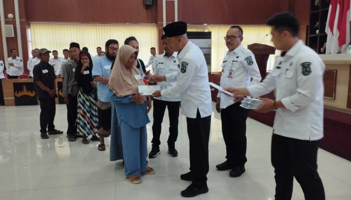 Pemkot Bandar Lampung Salurkan Bantuan untuk 136 Korban Bencana