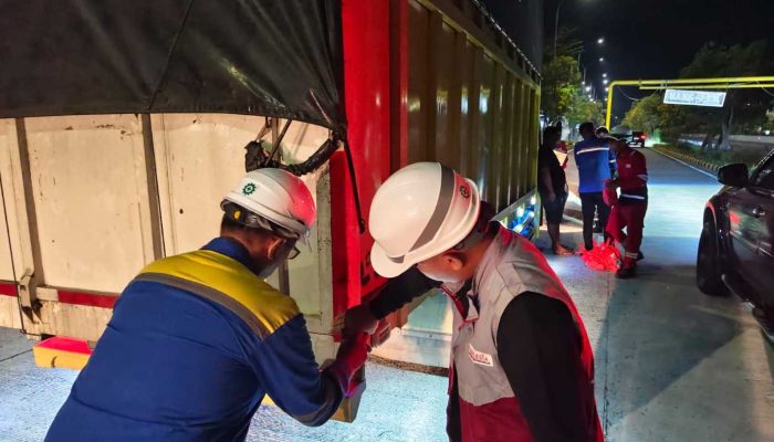 PT BTB Gelar Operasi Simpatik Microsleep di Tol Bakauheni-Terbanggi Besar