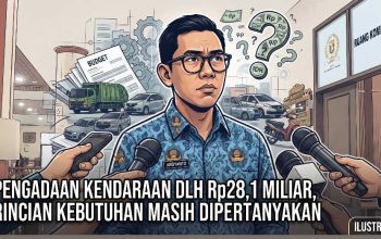 Pengadaan Kendaraan DLH Rp28,1 Miliar, Rincian Kebutuhan Masih Dipertanyakan